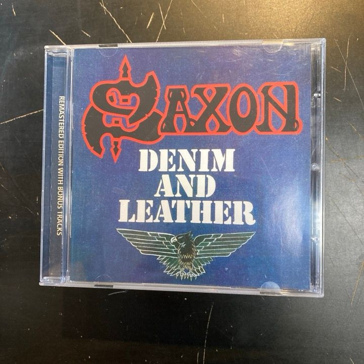 Saxon - Denim And Leather (remastered) CD (M-/M-) -heavy metal-